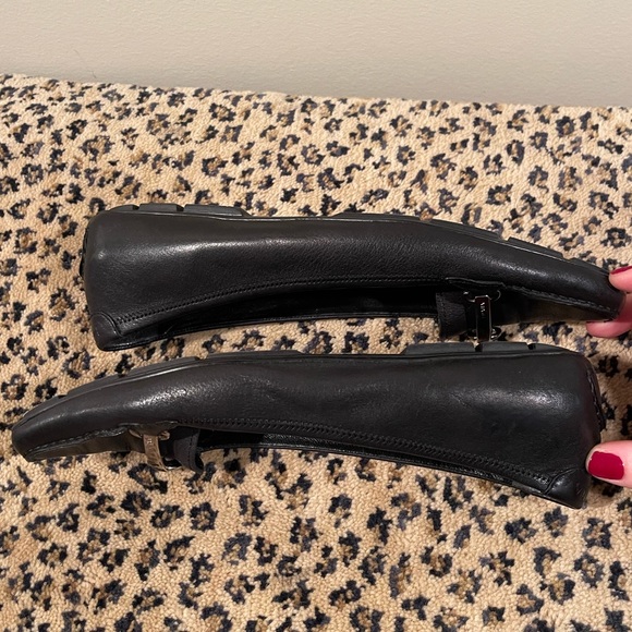 Prada Sport Linea Rossa Vintage Loafer Ballet Flat with metal bar Size 37.5 - Picture 8 of 8